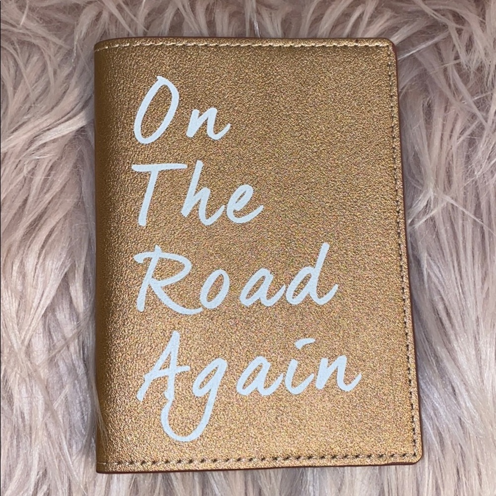 Rose Gold Passport Cover